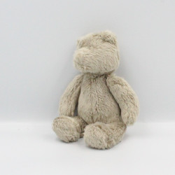 Doudou ours beige Basile et Lola MOULIN ROTY