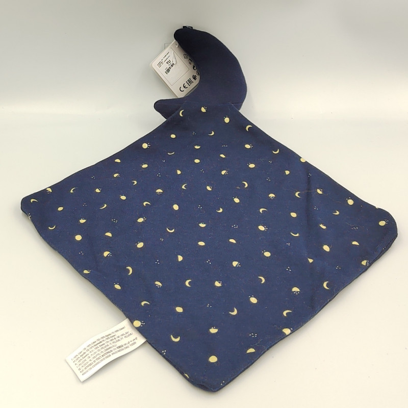 Doudou plat lune bleu marine SIMBA TOYS