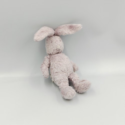 Doudou lapin mauve Basile et Lola MOULIN ROTY