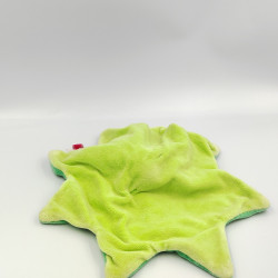 Doudou plat étoile verte louna l'abeille MOULIN ROTY