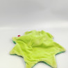 Doudou plat étoile verte louna l'abeille MOULIN ROTY