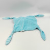 Doudou plat mouton bleu lune CARRE BLANC