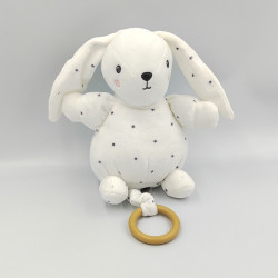 Doudou musical lapin blanc étoiles SIMBA TOYS KIABI