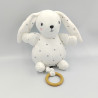 Doudou musical lapin blanc étoiles SIMBA TOYS KIABI