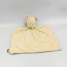 Doudou plat chien lapin bleu ciel escargot TEX