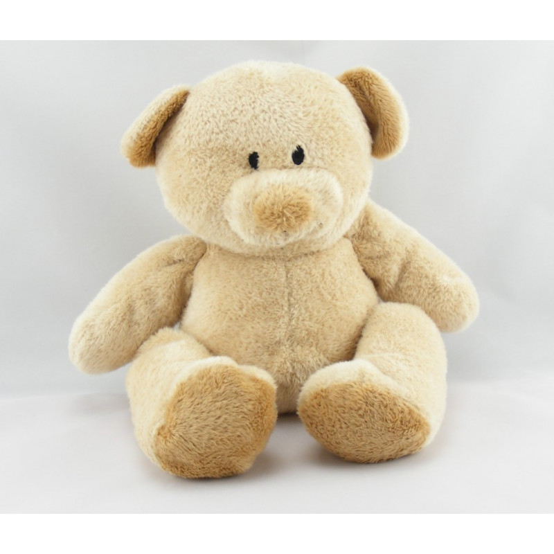 Doudou ours beige marron NICOTOY