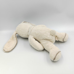 Doudou lapin blanc gris NICOTOY