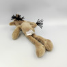 Doudou ane cheval gris beige HISTOIRE D'OURS