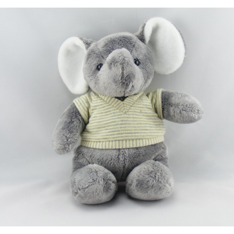 Doudou éléphant bleu NICOTOY