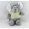 Doudou éléphant bleu NICOTOY
