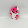 Peluche porte clef requin rose Baby Shark NICKELODEON