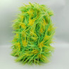 Ancienne peluche hérisson vert jaune AJENA