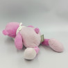 Doudou ours rose MES PETITS CAILLOUX CMP