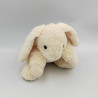 Doudou lapin blanc écru MONOPRIX