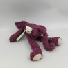 Doudou chat violet Les Zazous Mia MOULIN ROTY