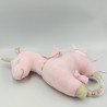 Doudou musical licorne rose MOTS D'ENFANTS