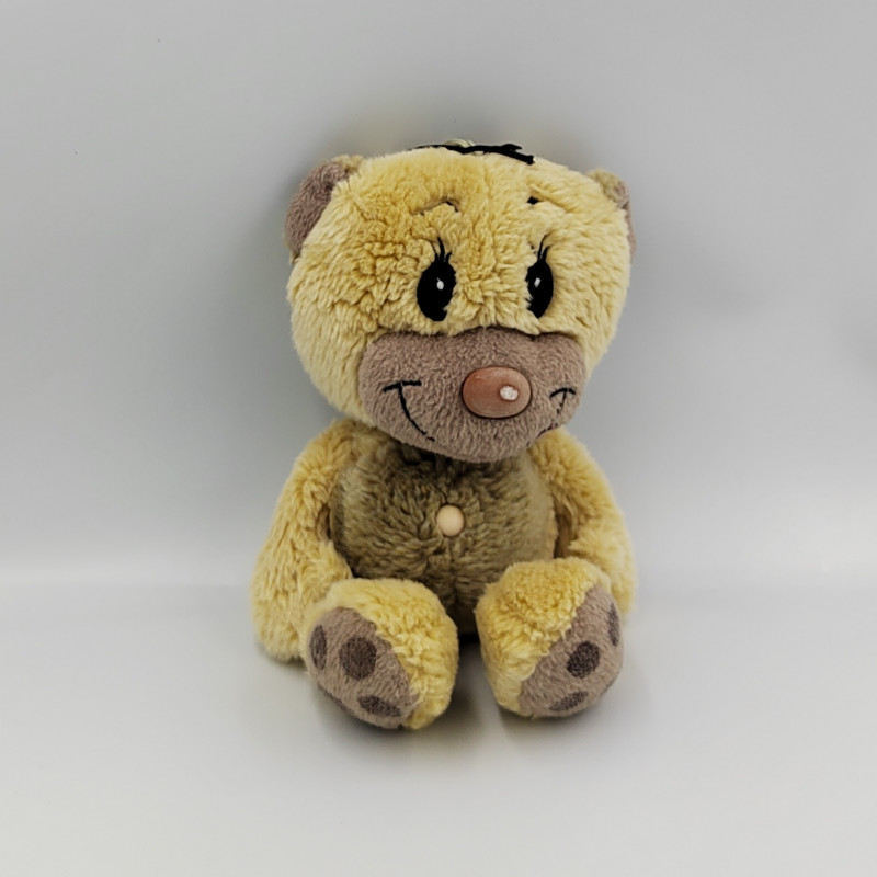 Peluche ours beige marron ZIO SAM