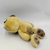 Peluche ours beige marron ZIO SAM