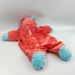 Doudou range pyjama vache rose bleu ADDEX JUNIOR