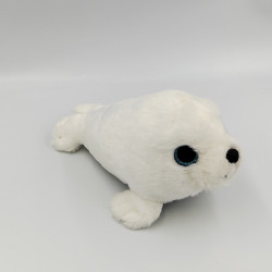 Peluche phoque blanc gris SPARKLE TALES AURORA