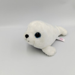 Peluche phoque blanc gris SPARKLE TALES AURORA