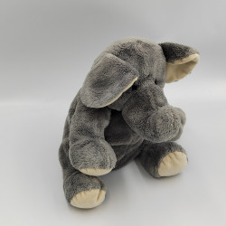 Doudou éléphant gris écru NICOTOY