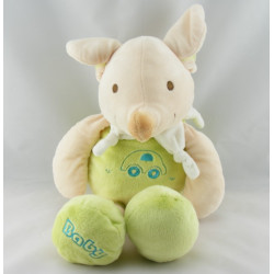 Doudou souris verte voiture BABY PLAYKIDS