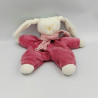 Doudou lapin Patachou rose cassis Corolle