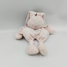 Doudou lapin rose clair Lapidou NATTOU