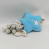 Doudou musical éléphant gris étoile bleu Dumbo DISNEY BABY