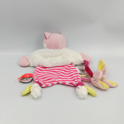 Doudou et compagnie plat chat blanc rose jaune moulin à vent Tatoo
