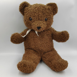 Grande peluche ours marron Il était une fois HISTOIRE D'OURS