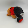 Peluche ours marron rouge noir BELGIAN RED DEVILS