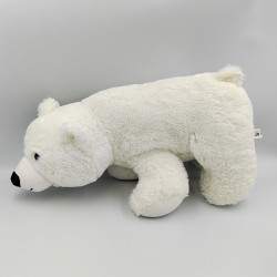 Peluche ours polaire blanc Logoprom CA CREDIT AGRICOLE 