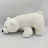 Peluche ours polaire blanc Logoprom CA CREDIT AGRICOLE 