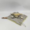 Doudou plat lutin lapin gris Les Petits Dodos MOULIN ROTY