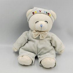 Doudou ours bleu baby bear...