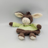 Doudou ane cheval marron vert STERNTALER