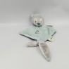 Doudou plat loup gris bleu Tim et Tiloo NATTOU