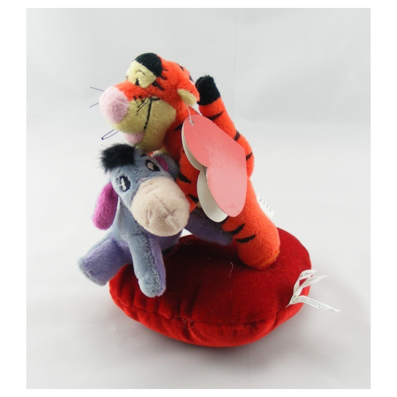 Doudou Porcinet coeur I love you DISNEY NICOTOY