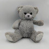 Peluche ours gris pailleté MES PETITS CAILLOUX CMP