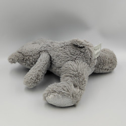 Peluche ours gris pailleté MES PETITS CAILLOUX CMP