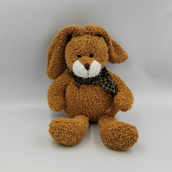Doudou peluche lapin marron SUNKID