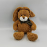 Doudou peluche lapin marron SUNKID