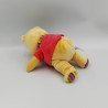 Doudou peluche winnie l'ourson pull rouge rayé DISNEY NICOTOY