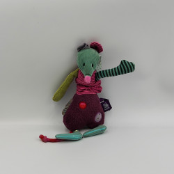 Doudou vibrant souris Les Jolis pas beaux MOULIN ROTY