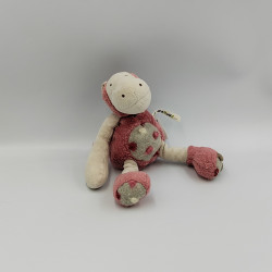 Doudou hippopotame Les Zazous rose MOULIN ROTY