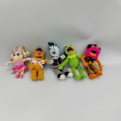 Lot de 5 mini peluches The Muppet Show DISNEY STORE