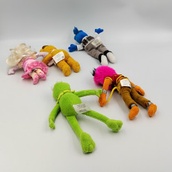 Lot de 5 mini peluches The Muppet Show DISNEY STORE