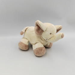 Doudou éléphant écru beige GIPSY